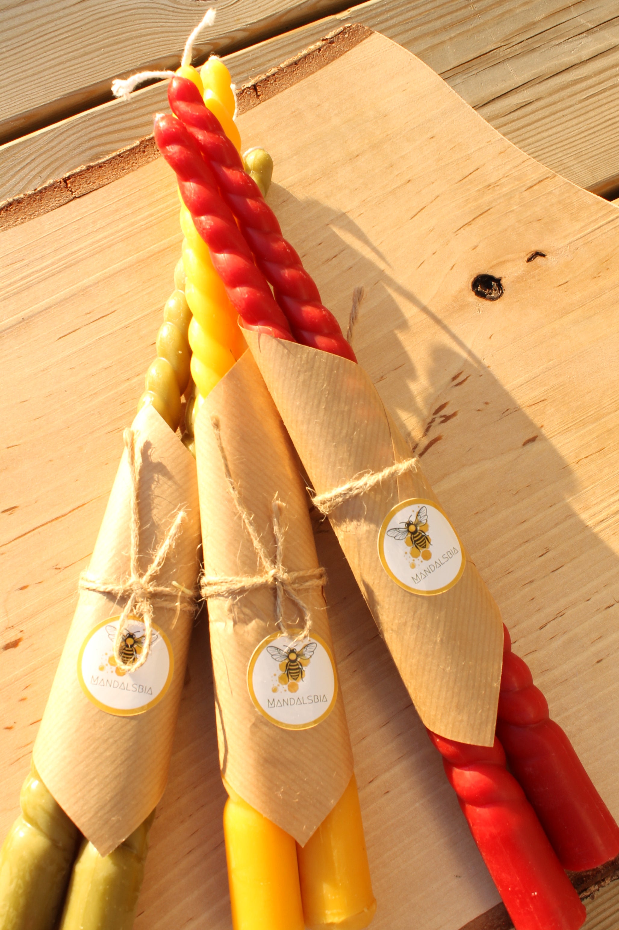 Lange bivoks Lys x2