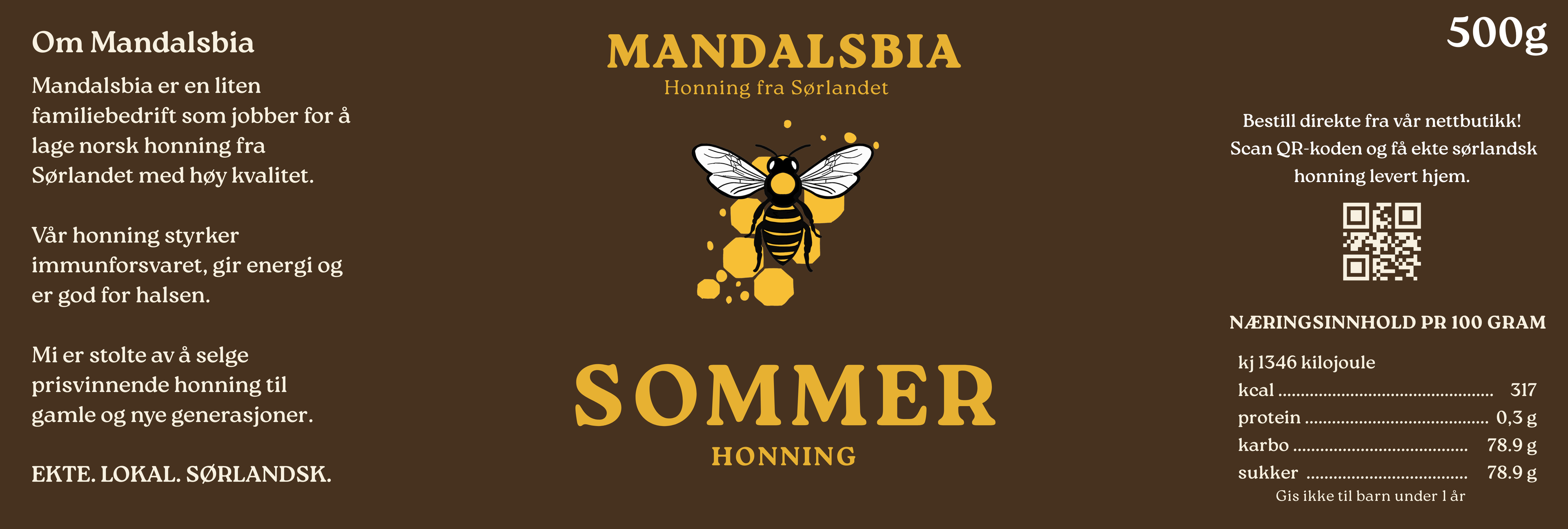 Sommerhonning 500g